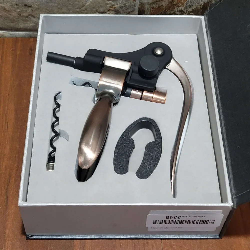 JTTVO Deluxe Wine Opener Lever Corkscrew Refined Life